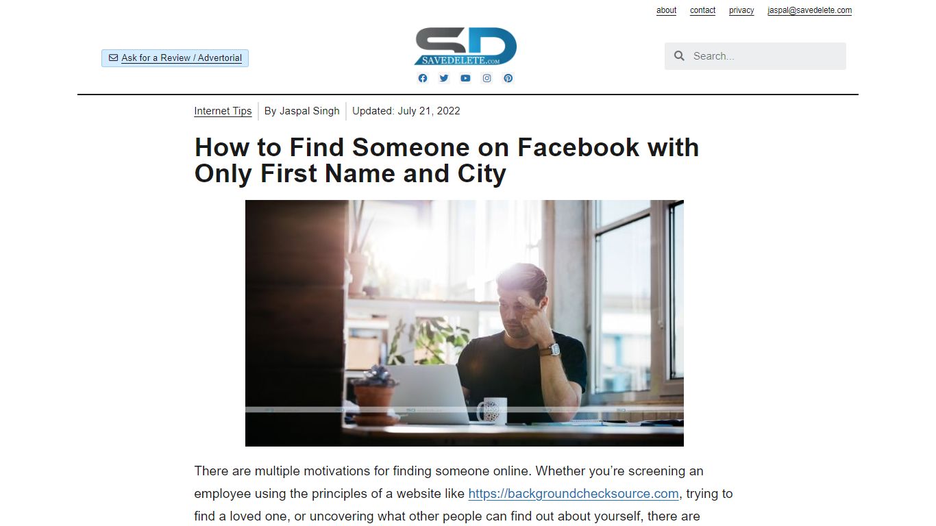 How to Find Someone on Facebook with Only First Name and City